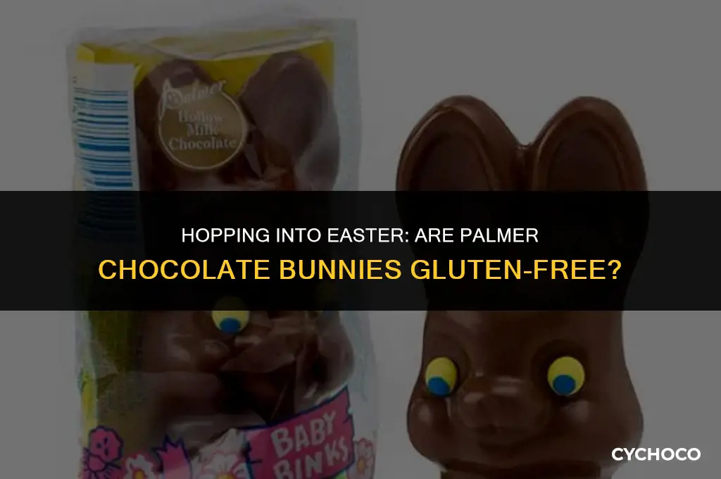 are palmer chocolate bunnies gluten free