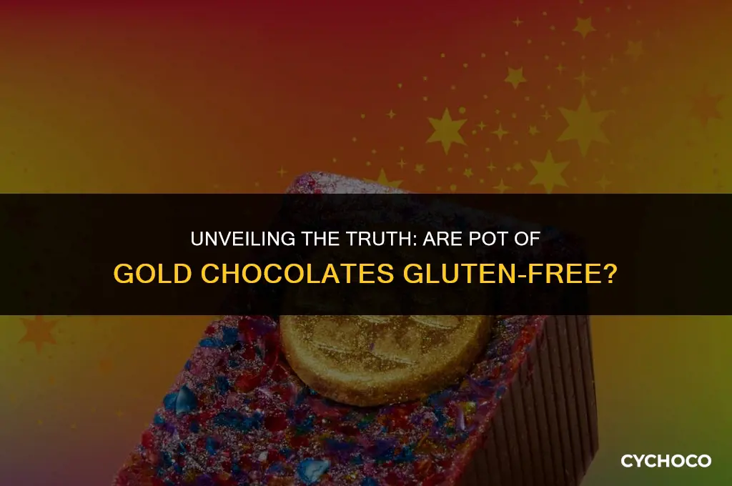 are pot of gold chocolates gluten free