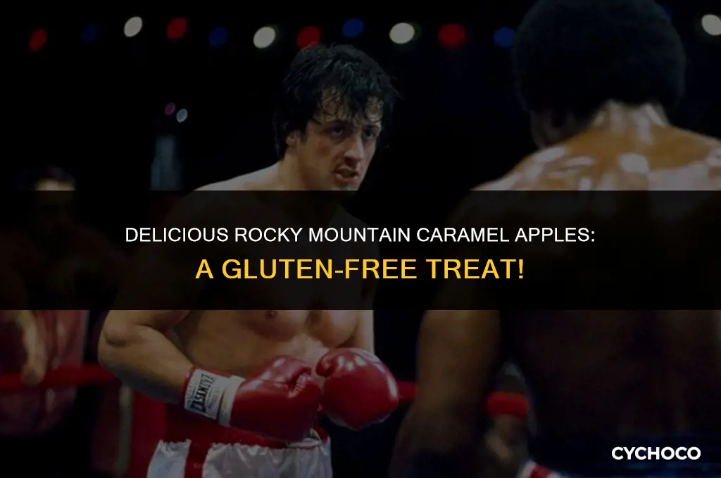 are rocky mountain chocolate factory caramel apples gluten free