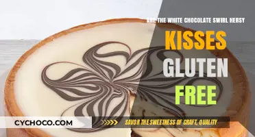 Deliciously Safe: White Chocolate Swirl Hershey Kisses and Gluten Freedom