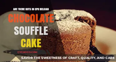 Decadent CPK Belgian Chocolate Soufflé Cake: Nutty or Nut-Free?