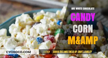 Sweet Treat Showdown: White Chocolate Candy Corn vs. M&M's