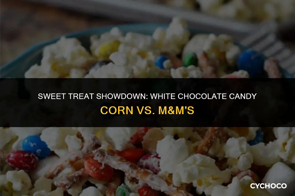 are white chocolate candy corn m&amp