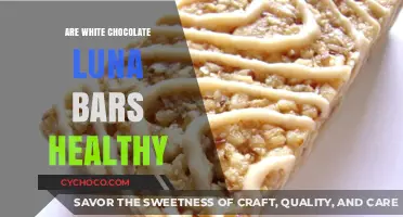 Unveiling the Health Secrets of White Chocolate Luna Bars