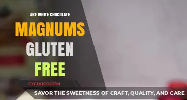 Indulge in White Chocolate Magnums: A Gluten-Free Delight!