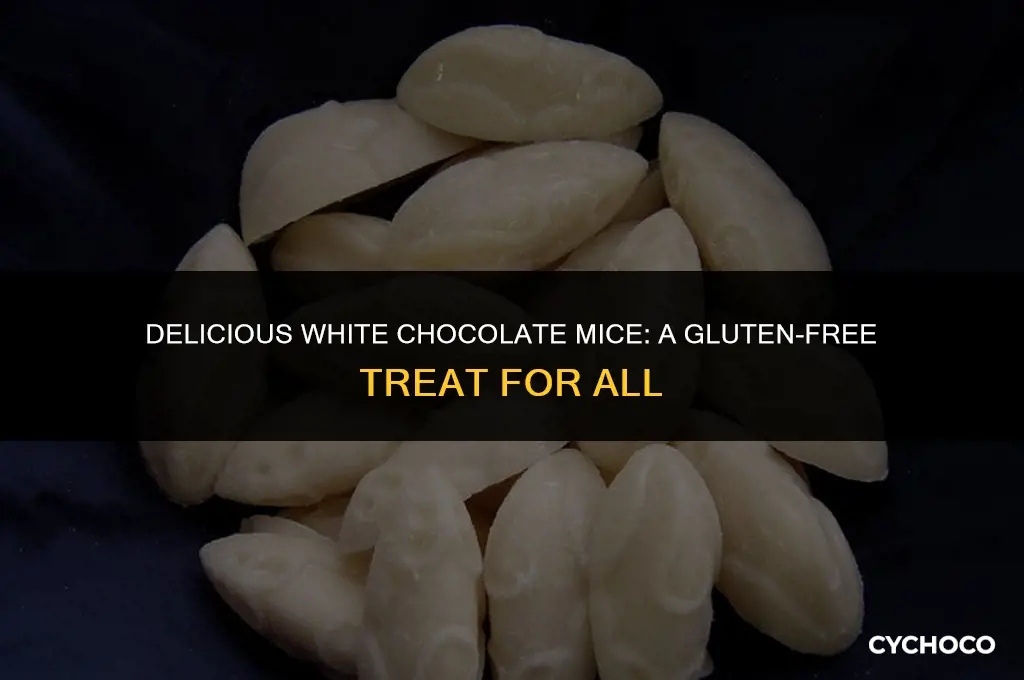 are white chocolate mice gluten free