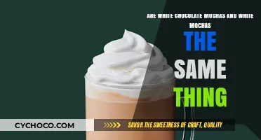 Unraveling the Mystery: White Chocolate Mochas vs. White Mochas