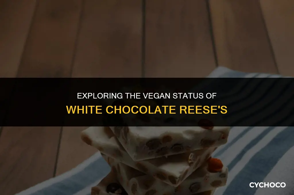 are white chocolate reese