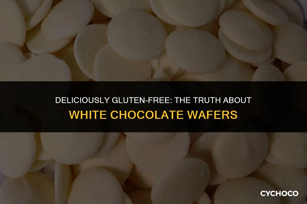 are white chocolate wafers gluten free