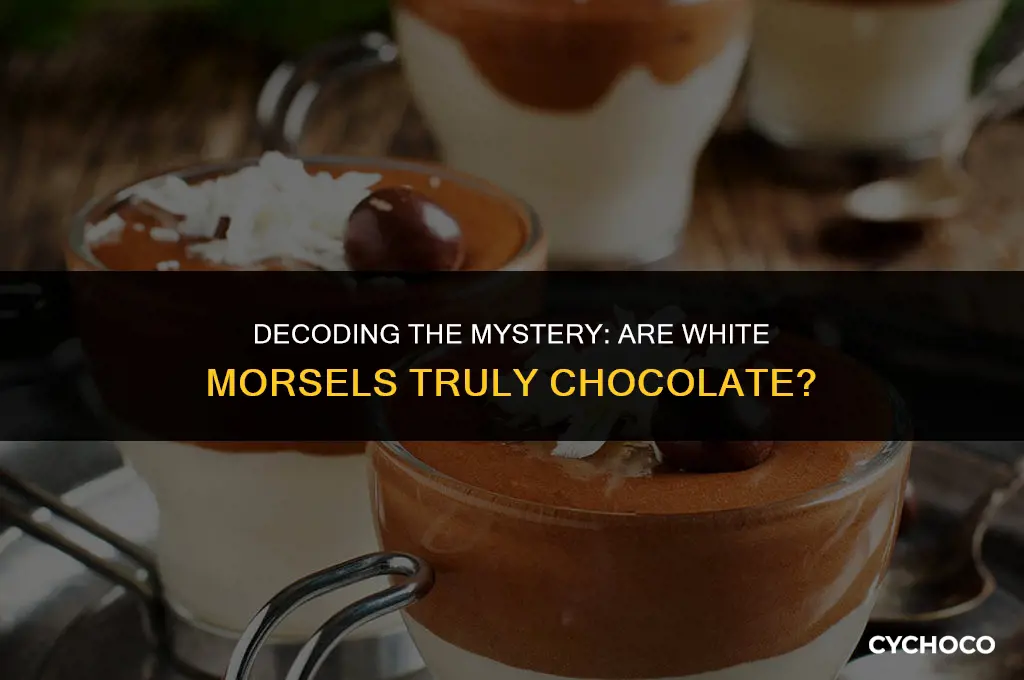 are white morsels chocolate