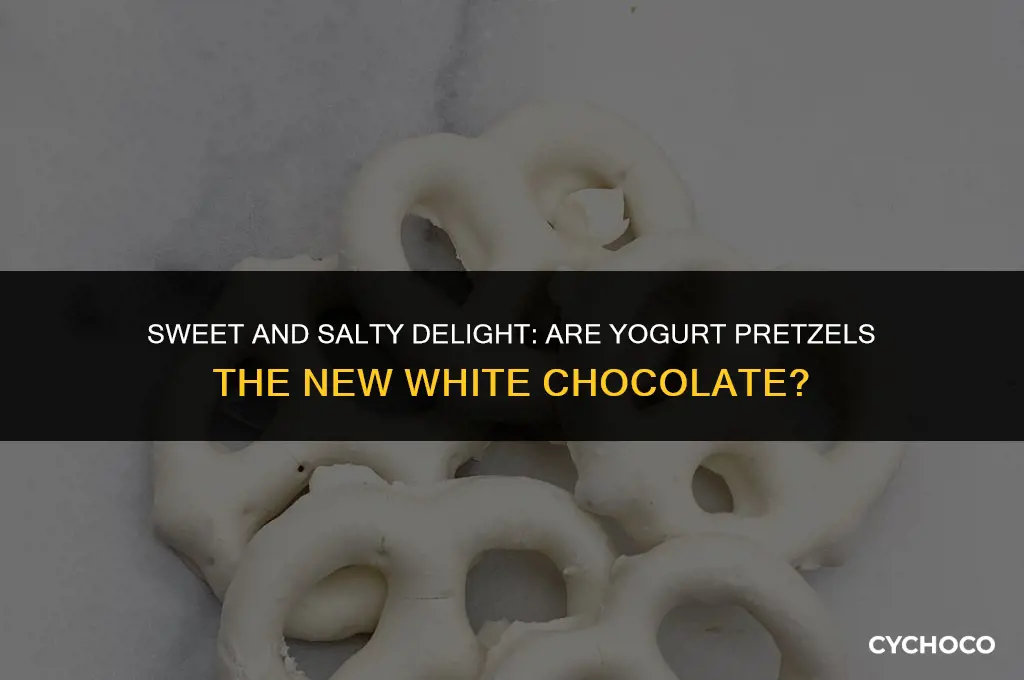 are yogurt pretzels white chocolate