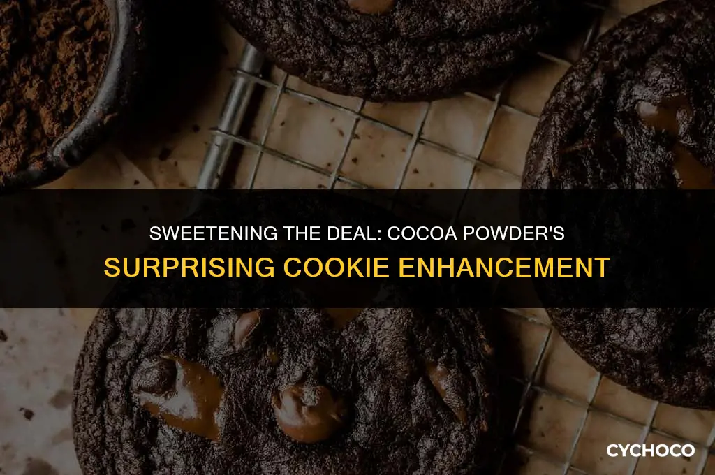 can cocoa powder add a boost to cookies