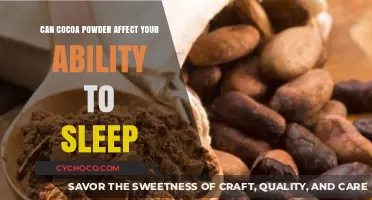 Sleepless Nights: The Surprising Impact of Cocoa Powder on Rest