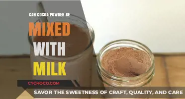 Delicious Cocoa Powder and Milk: A Match Made in Heaven