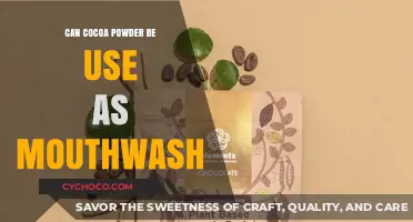 Exploring the Surprising Benefits of Cocoa Powder as a Natural Mouthwash Alternative