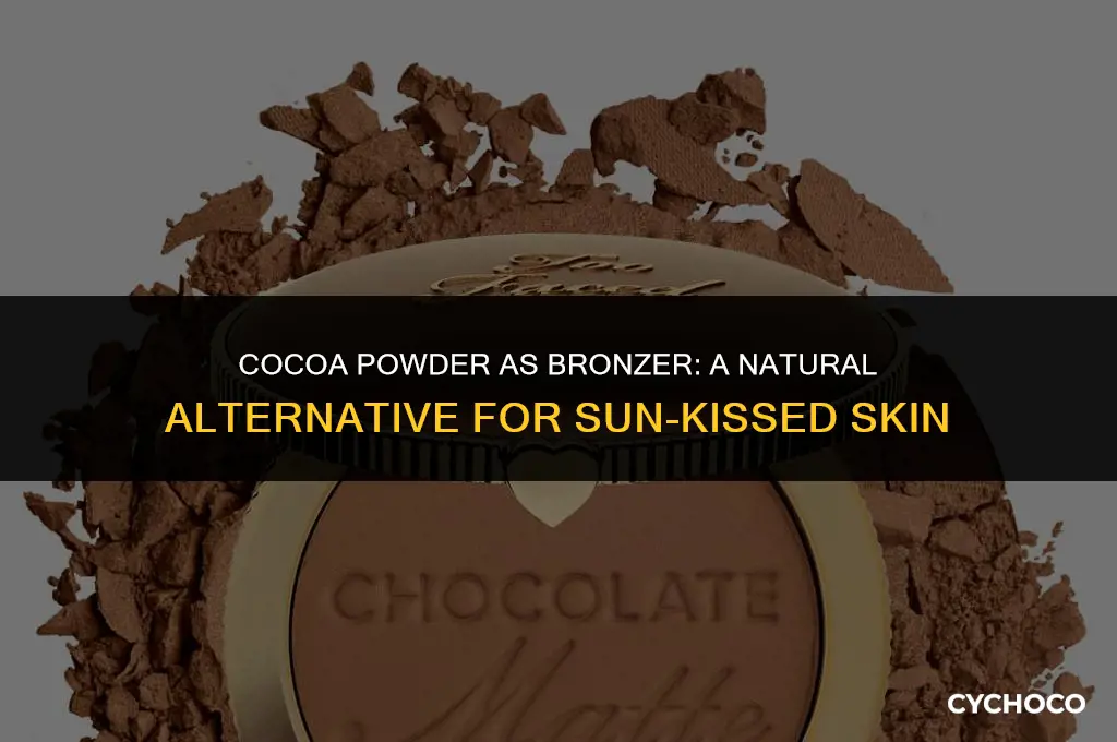 can cocoa powder be used as bronzer