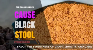 Exploring the Connection: Cocoa Powder and Black Stool