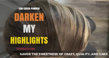 Does Cocoa Powder Darken Hair Highlights? A Comprehensive Guide