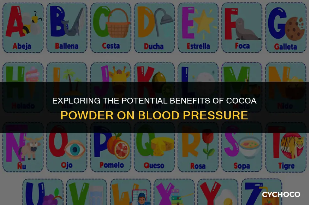 can cocoa powder lower blood pressure