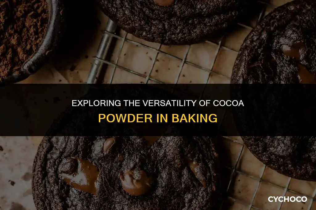 can cocoa powder replace flour