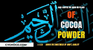Exploring the Rich Substitute: Coffee as a Cocoa Powder Alternative