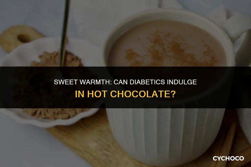 can diabetes drink hot chocolate