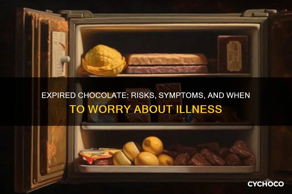can eating expired chocolate make you sick