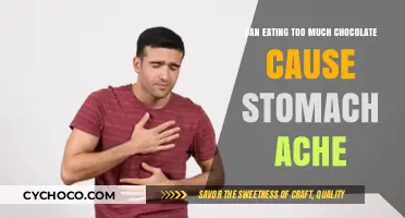Can Chocolate Overindulgence Lead to Uncomfortable Stomach Aches?