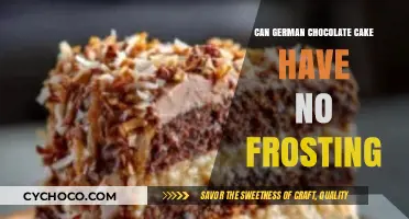 Unfrosted German Chocolate Cake: A Delicious Possibility