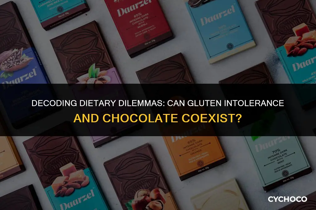 can gluten intolerance eat chocolate
