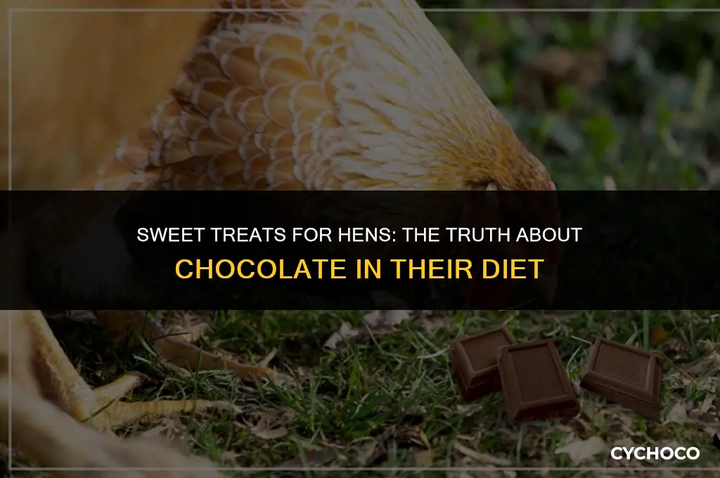 can hens eat chocolate