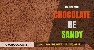 Exploring the Texture of Premium Chocolate: Can It Be Sandy?