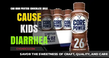Does High-Protein Chocolate Milk Cause Diarrhea in Kids?