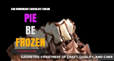 Freeze Your Homemade Chocolate Cream Pie: A Delicious Guide