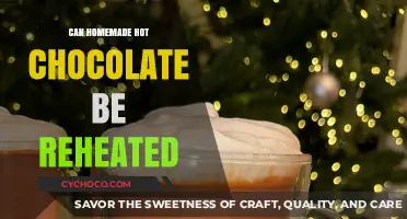 Reviving Comfort: The Art of Reheating Homemade Hot Chocolate