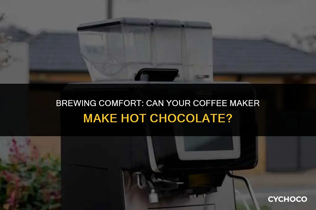 can hot chocolate be made in a coffee maker