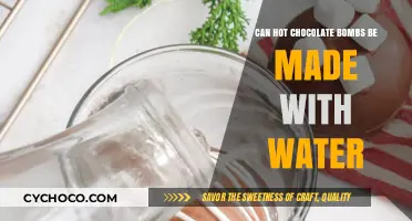 Exploring the Possibility: Hot Chocolate Bombs with Water?