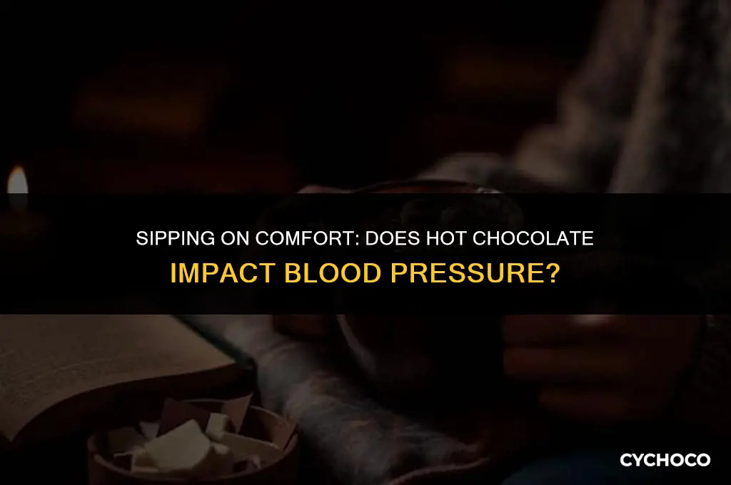 can hot chocolate cause high blood pressure