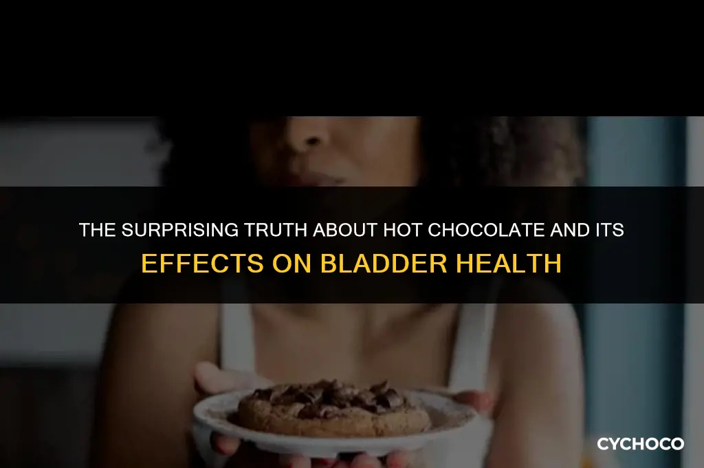 can hot chocolate cause urination