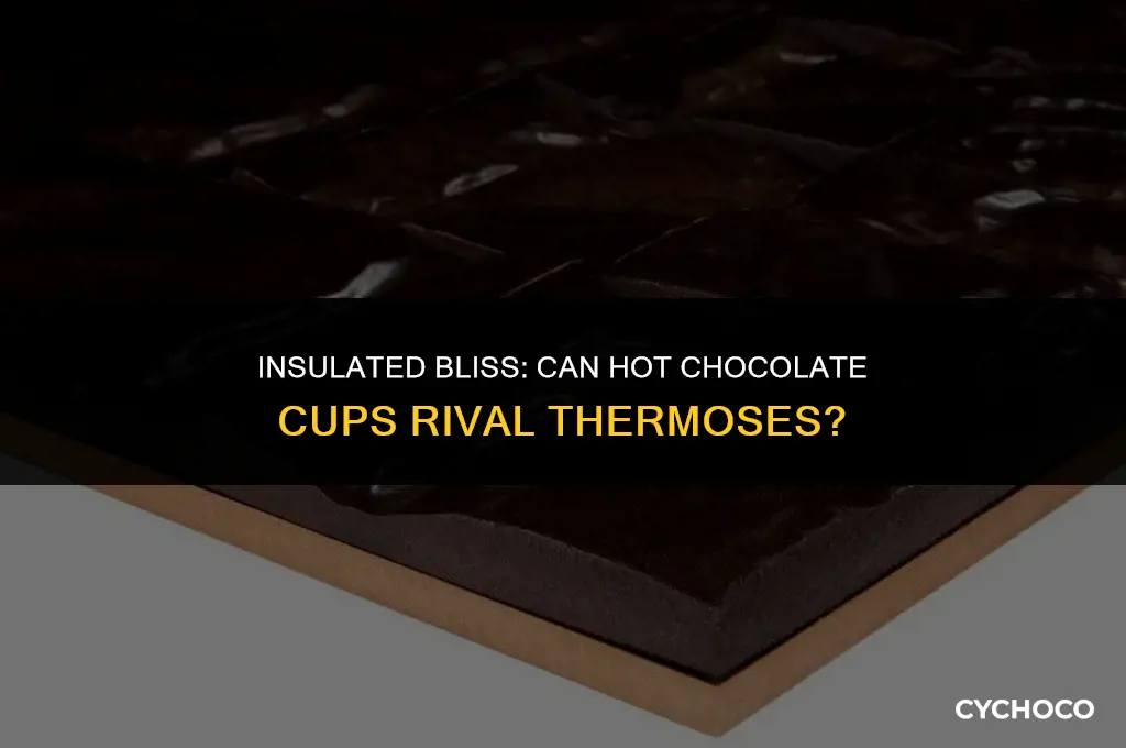 can hot chocolate cups work like thermos