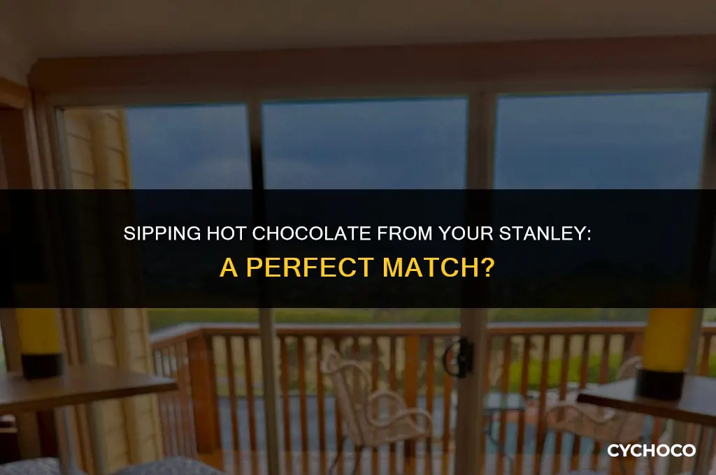 can hot chocolate go in a stanley