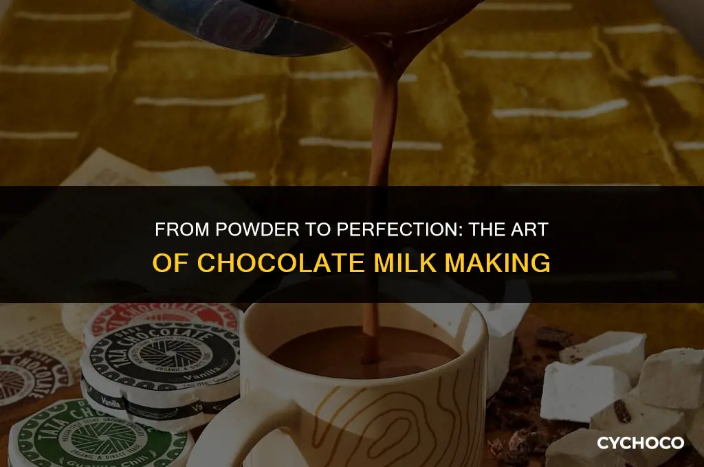can hot chocolate mix be used for chocolate milk