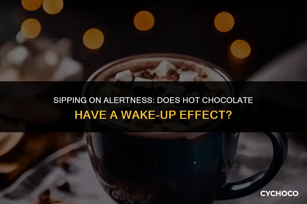 can hot chocolate wake you up