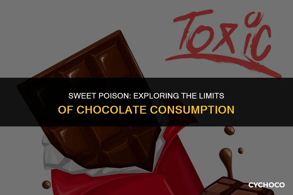 can humans overdose from chocolate