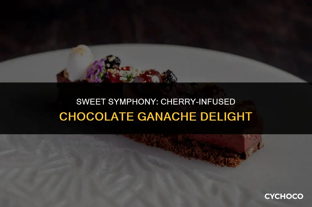 can i ad cherrys to chocolate ganache