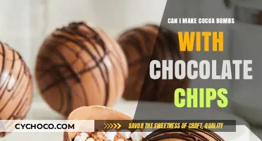 Sweet Success: Crafting Cocoa Bombs with Chocolate Chips