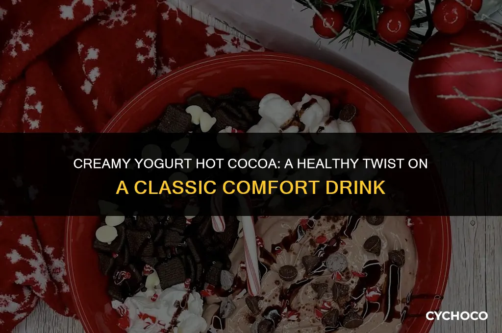 can i make hot cocoa with yogurt