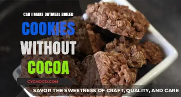 Delicious Oatmeal Boiled Cookies: Cocoa-Free Recipe Revealed!