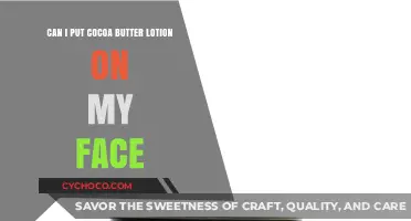 Is Cocoa Butter Lotion Safe for Facial Skin? Expert Tips