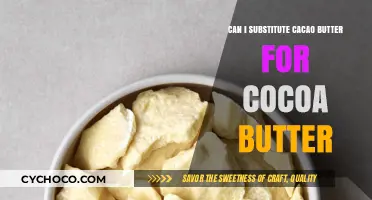 Cacao Butter vs. Cocoa Butter: Can You Substitute One for the Other?
